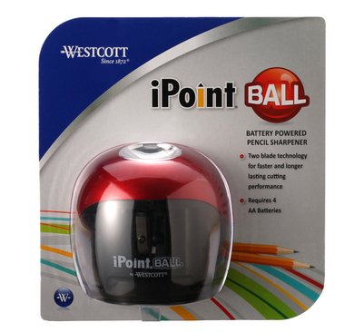 Westcott iPoint Ball Battery Pencil Sharpener