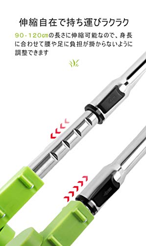 ONE STEP 充電式草刈機 草刈り機 コードレス最新型 伸縮 角度調整 枝切り 芝生 畑 雑草 植木 刈払機 軽量 バッテリー付き 2025年4月リニューアル新タイプ(草刈機バッテリーのみ) 5枚目