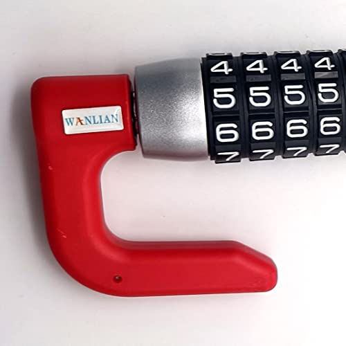 Wanlian Car Code Lock,Car Anti-Theft Device,Brake Pedal/Steering Wheel Lock,Locking Bar,Anti Theft Protection,Steering Wheel Clutch Lock #TOP7