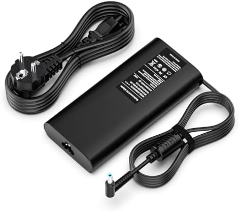 150W Laptop Ladekabel Netzteil Kompatibel mit HP Omen 15 17 Pavilion Gaming 15 17 ZBook Studio 15 G3 G4 G5 G6 G7 G8 Power G10 G9 G8 Elitebook 1050 G1 Fury 15 17 G7 G8 TPN-CA11 TPN-