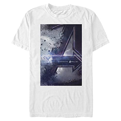 T-Shirt Marvel Endgame Homme Imprimé Haute Définition Coupe Ajustée