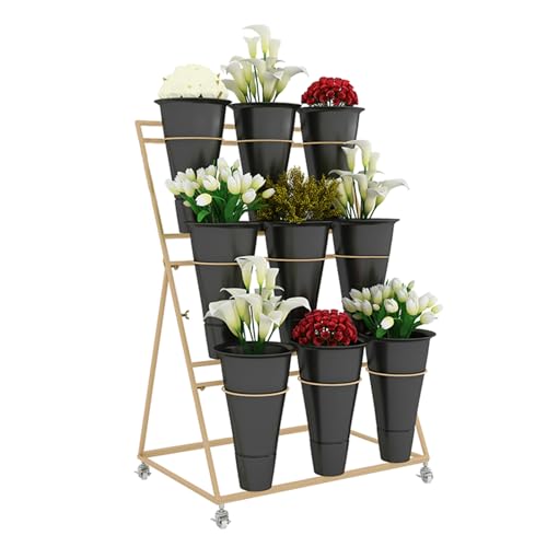 Étagère mobile pour plantes idéale pour aménager terrasse et salon - 2