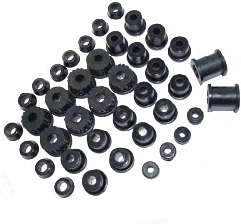 AEspares Suzuki Suitable For SJ413 SJ410 LJ80 Spring Shackle Suspension Bush Kit Samurai Gypsy