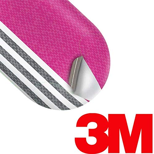 Skinit Decal Audio Skin Compatible with Galaxy Buds+ - Officially Licensed Skinit Originally Designed Pink and Grey Stripes Design