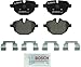 Bosch BP1473 QuietCast Premium Semi-Metallic Disc Brake Pad Set For Select BMW 528i, 528i xDrive, 530i, 530i xDrive, 535d, 535d xDrive, 535i, 535i xDrive, ActiveHybrid 5, i8, X3, X4, Z4; Rear