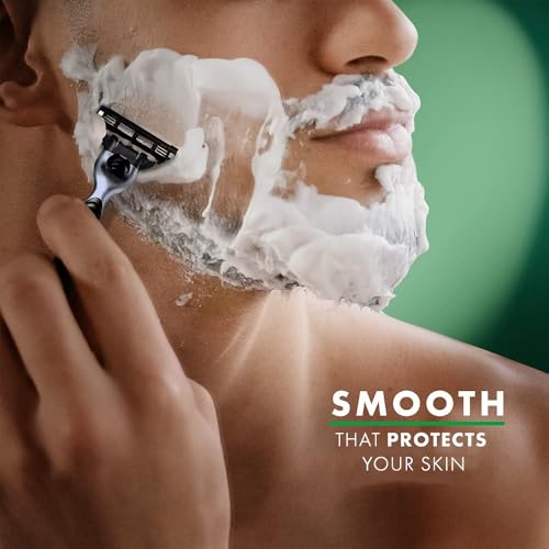 Image of MENZ Shaving Foam For Men 418gm | Shaving Foam With long lasting Fresh Fragracne Menthol Foam With Tea Tree oil vitamin E (Pack Of 1)
