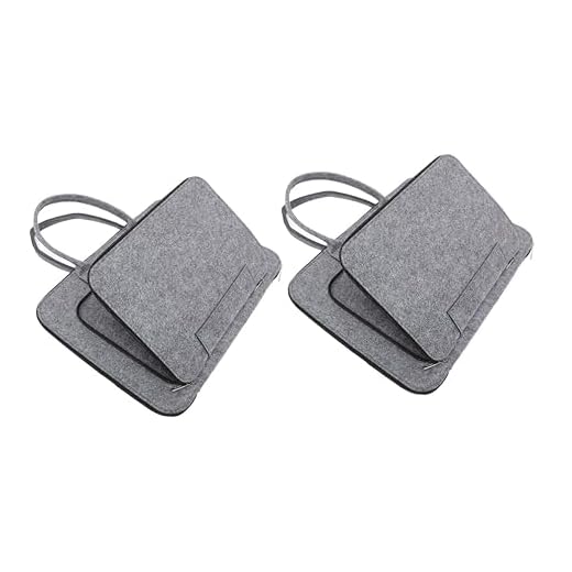 Generic 2 Peças Bolsa De Feltro Para Notebook Bolsa De Viagem Mochila Bolsa Para Laptop Mangas De Computador Pasta Para Laptop Mochila De Viagem Para Laptop Capa Protetora Para Laptop