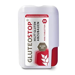GluteoStop® – helpt gluten af te breken – glutengevoeligheid – glutenarm dieet – enzym – glutentabletten (30)