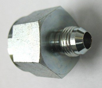 AF 2406-06-04 - 3/8 Female JIC 37 Degree Flare (9/16''-18 Threads) X 1/4 Male JIC 37 Degree Flare (7/16''-20 Threads)