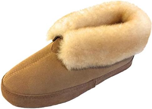 Qwaruba Women's Fireside Australian Merino Sheepskin Slipper (Wo 10)