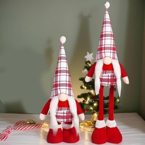 Nain de Noel stable qui ne tombe pas pour decoration de table sans stress