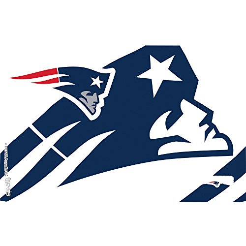 Tervis Copo isolado NFL New England Patriots com envoltório e tampa, 473 g, transparente