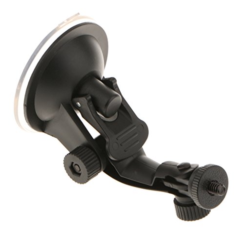 Suporte com ventosa para câmera Almencla com cabeça rosqueada 1/4 para Hero 4 3+/3/2/1