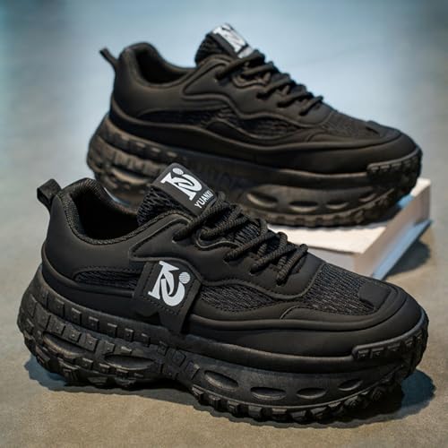 Men's Chunky Sole Casual Sneakers, Stylish Daily Sports Shoes - Fashionable for Streetwear, Leisure & Daily Commute2