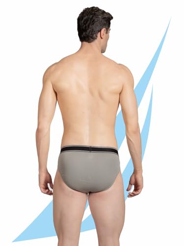 Image of Nautica Men's Cotton Blend Classic Solid Briefs