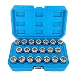 TYRAREX Master Wheel Lock Key Set Compatible with Porsche, 20PCS Wheel Lock Lug Nuts Removal Kit