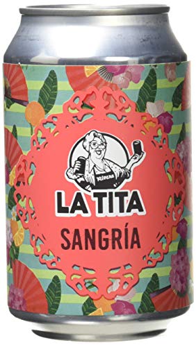 La Tita Sangría Lata - 24 latas x 330 ml