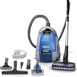 Prolux Phantom Canister Vacuum Cleaner with North American Power Nozzle, Lightweight, Powerful, H12 HEPA Filter Easy Suction Adjustment, Perfect for Quick and Efficient Cleaning