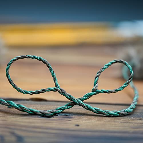 Shatterproof Archery Camo Hunting Bowstrring For Recurve And Longbows With Beaver String Silencers Installed (56" (Beaver) Acutal Bowstring Length) #TOP3