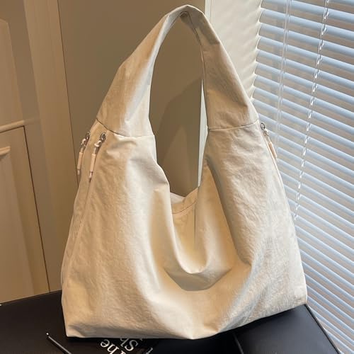 Bolso tote nylon slouchy para mujer miniatura 4