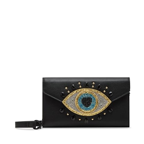 Betsey Johnson Evil Eye Wallet On A Chain