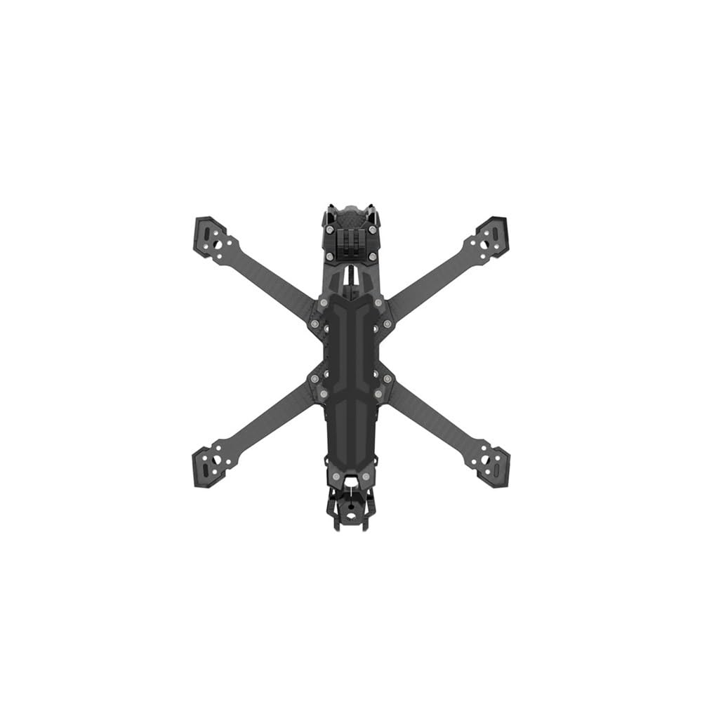 Kit telaio in carbonio Vapor X5 X6, telaio for drone freestyle da corsa FPV leggero da 5 pollici e 6 pollici con braccio(GEP-Vapor-X5)