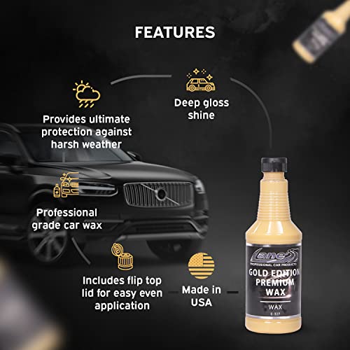 Cera Premium Lane's Gold Edition para Auto 16 Oz miniatura 2