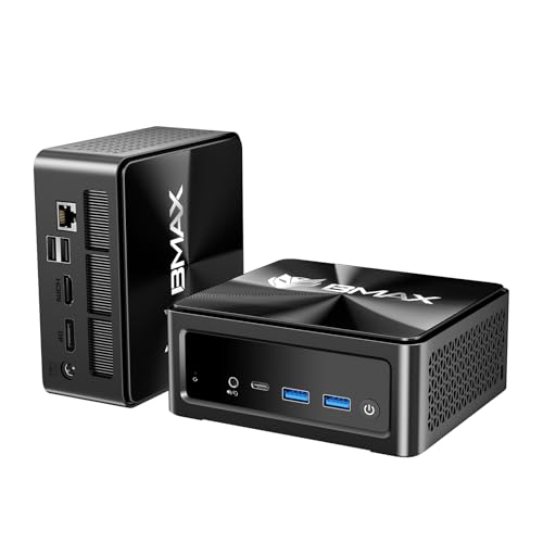 BMAX B7A Pro Mini PC, AMD Ryzen 5 7430U (6C/12T, Jusqu'à 4,3GHz