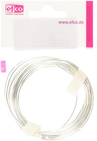 EFCO 1 mm x 4 m Silver Plated Copper Wire