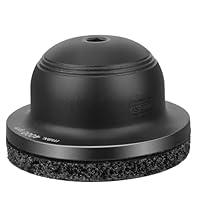 Radnabenschleifer Auto, Kugelkopfschleifer mit Innen Ø 90mm - Außen Ø 150mm Schleifrad, Aluminium Nabenschleifer für 1/2 Schlagschrauber, Radnabenreiniger für Felgenreinigung, Schleifen, Entrosten