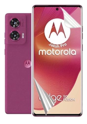Image of AACL Matte Screen Protector for Motorola Edge 50 Fusion 5G Membrane Case Friendly Full Edge to Edge Screen Coverage & Installation Kit-(Pack of 1)