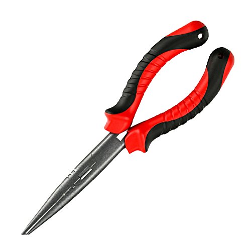 Alicate de pesca, Andoer Alicate de pesca portátil Removedor de isca de peixe tesoura cortador de li