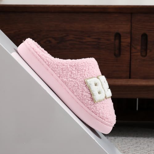 Image of Slippers for Women Men Fuzzy Memory Foam Slipper Fluffy Winter Soft Warm Slip On House Shoes