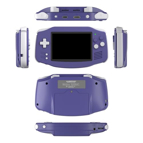 Image of RG34XX Retro Handheld Game Consoles Classic Retro Gaming Console 64G Card Preloaded Games 5000+ rg34xx Portable Gaming Console Linux 64-bit 3500mAh Battery WiFi Bluetooth HD and TV Output Indigo