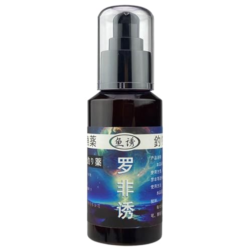100ml Fishing Attractant - Fish Catching Spray, Scented Lure Booster, Carp Tilapia Attractor | Long-lasting Aroma Lure Spray Effect, Natural Fish Bait Additive Solution Fishing Activity Streams, Reser