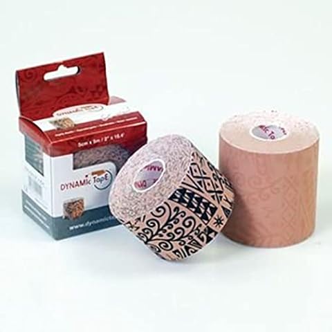 Dynamic Tape, 2" X 16.4' (5CM X 5M), Beige Tattoo, 6 Rolls Cover