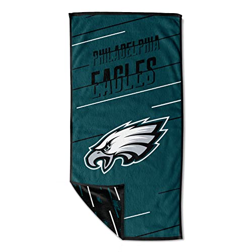 Northwest NFL Philadelphia Eagles Beach Towel & Mesh Bag Set, 32