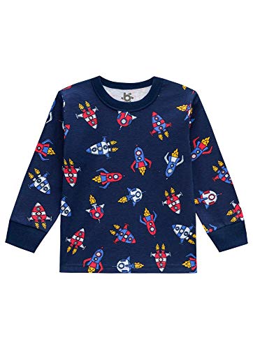 Pijama Brandili Infantil Em Malha Com Estampa Menino