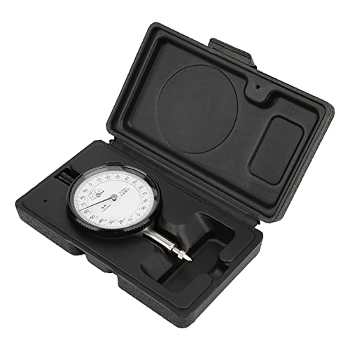 Dial Indicator Gauge, Dial Indicators 0.001mm 0?1mm Dial Gauge Measuring Tool 8 Jewels Shockproof Dial Indicator Micrometer Measuring Tool for 3D Printer Leveling