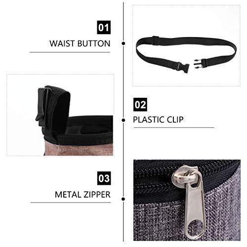 POPETPOP Saco de Petiscos para CÃ£es Dispensador de Sacos de CocÃ´ de Animais ContÃªiner de Petiscos