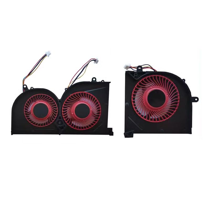 Ventilateur CPU GPU silencieux pour PC MSI MS-16K2 MS-17B1