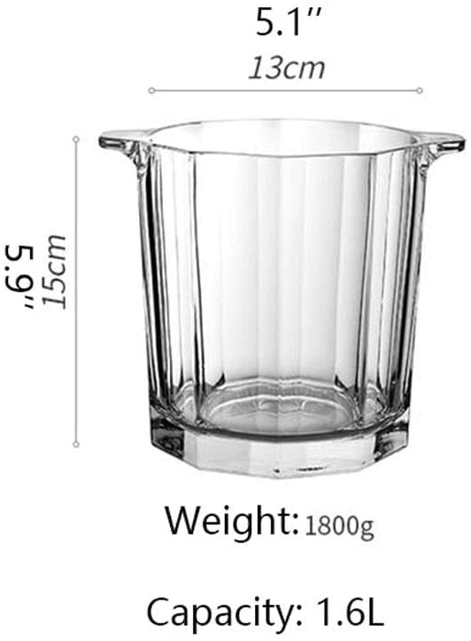 Amazon | ワインクーラー アイスバケット 1600 ミリリットルクリスタル