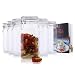Produktbild Bormioli Rocco Fido - Set mit 6 Einmachgläsern mit Hebelverschluss, Fassungsvermögen: 1,5 Liter, inklusive Bormioli-Rezeptbuch