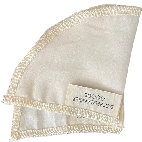 Reusable Organic Cotton Pour Over Cone Filters (2-Pack)