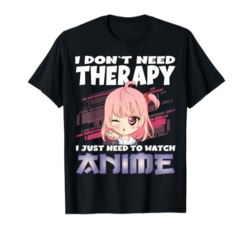 Lustiges Anime Girl Graphic Manga Anime Merch Japanese Otaku T-Shirt