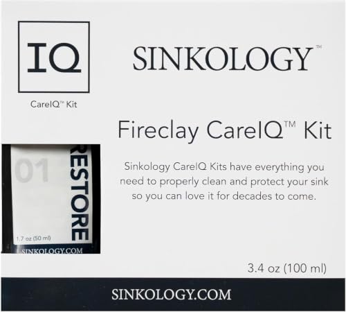 SinkSense Fireclay Care IQ Kit
