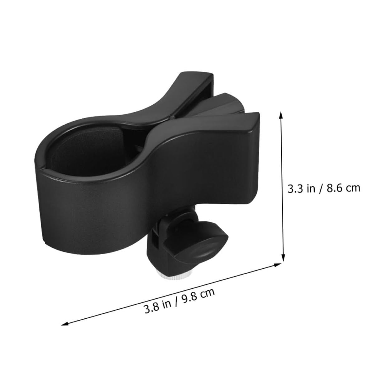 ERINGOGO Microphone Clip Holder Mic Clamp for Broadcast and Recording Shock Absorption Design with Chic Look Easy to Install Suitable