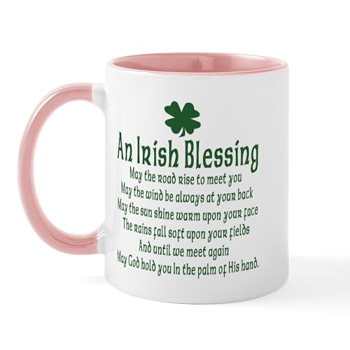 Taza de cerámica CafePress Irish Blessing 11 oz miniatura 1