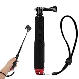 gopro pole mount kayak Impermeable Hasta 10 Metros de Profundidad: Este palo selfie está especialmente diseñado para tomas subacuáticas y resiste el agua hasta 10 metros. Ideal para esnórquel, buceo, natación u otras actividades acuáticas donde necesite usar su cámara de acción de forma segura.