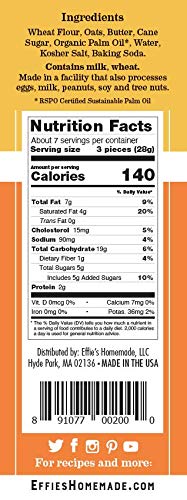 Effie's Oatcakes, All-Natural Homemade Lightly Sweetened Gourmet Biscuits Made With Real Butter (12 Pack). For Real Food Lovers Craving Homemade Taste. #TOP3